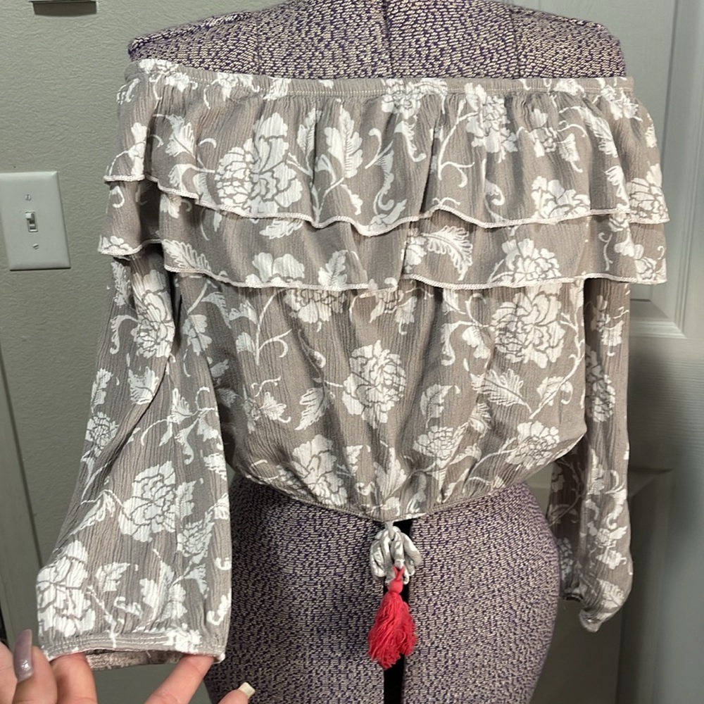 Altar’d State Off the Shoulders Boho Top Large